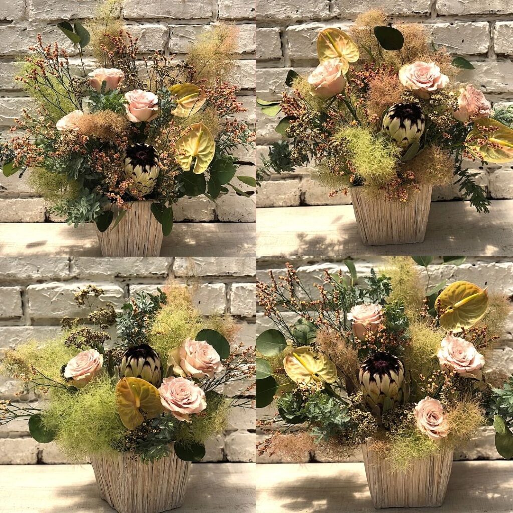 シミズガーデンの2021年6月レッスンアレンジメント2