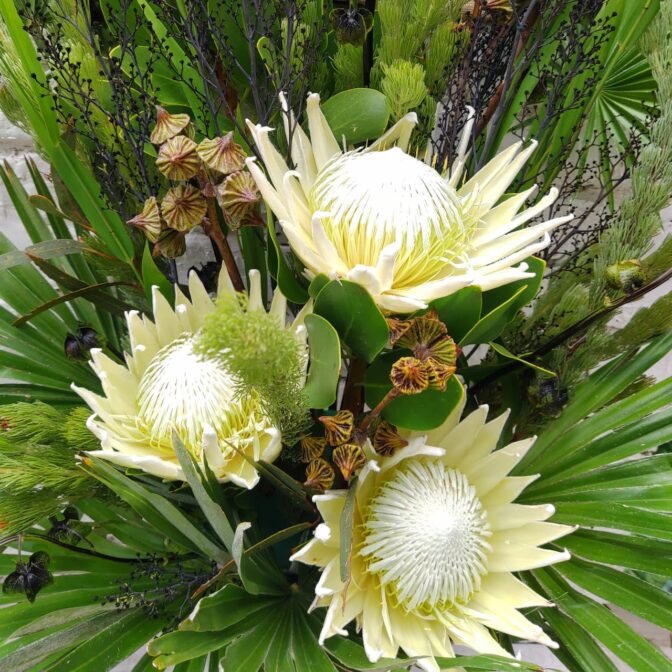 シミズガーデンの2021年7月のギフトアレンジメント2200円2-2