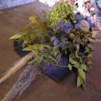 シミズガーデンの8月のドライフラワースワッグ6600-1