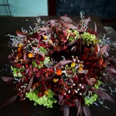 秋らしいフレッシュリース