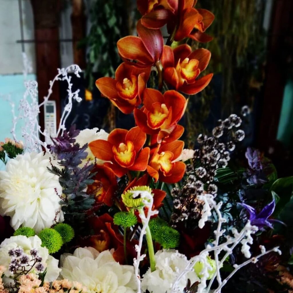 シミズガーデンの2021年11月のアレンジメント4