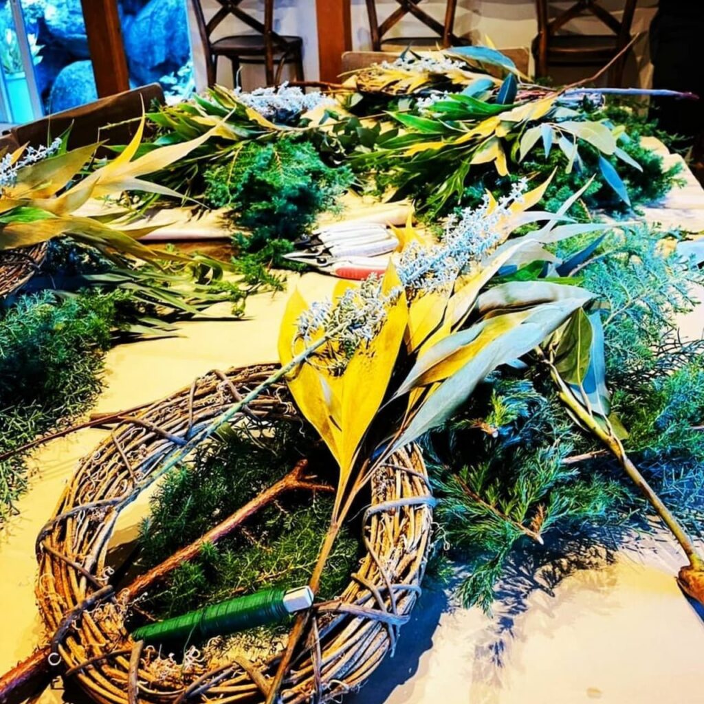 シミズガーデンの2021年11月リースレッスン2