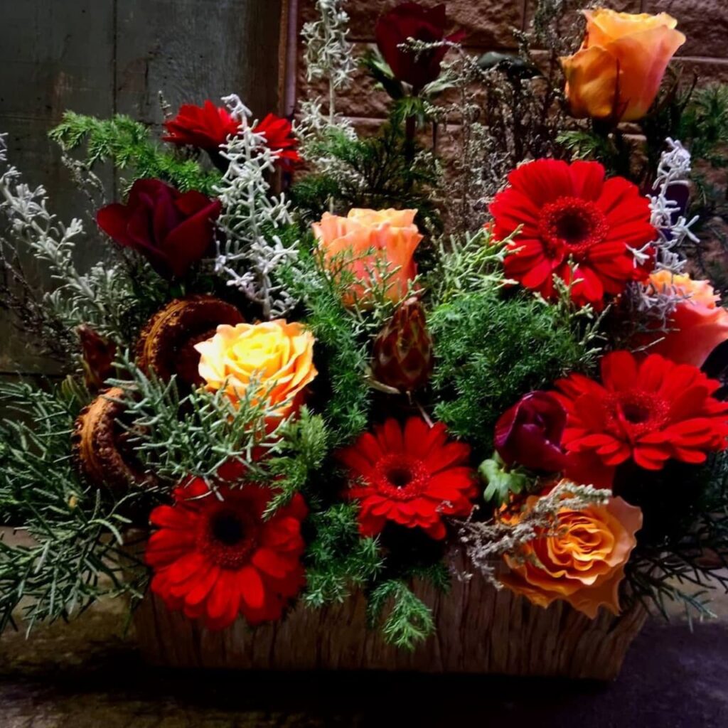 2021年12月のシミズガーデンアレンジメント21