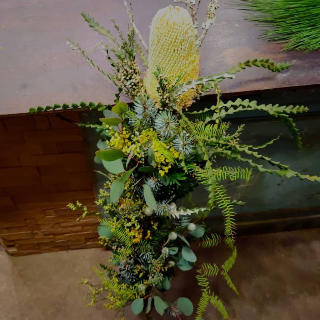 シミズガーデン2021年年末のアレンジメント5