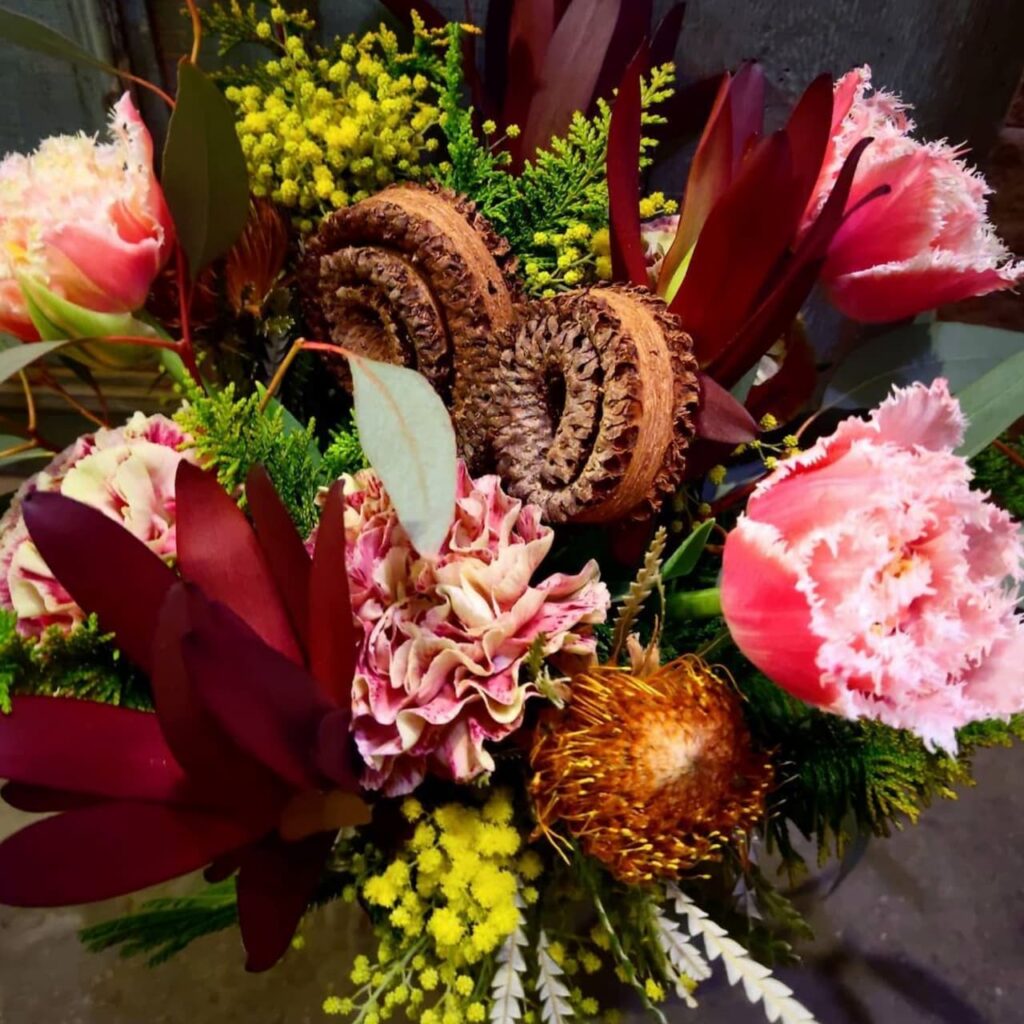 シミズガーデン2021年年末のアレンジメント3