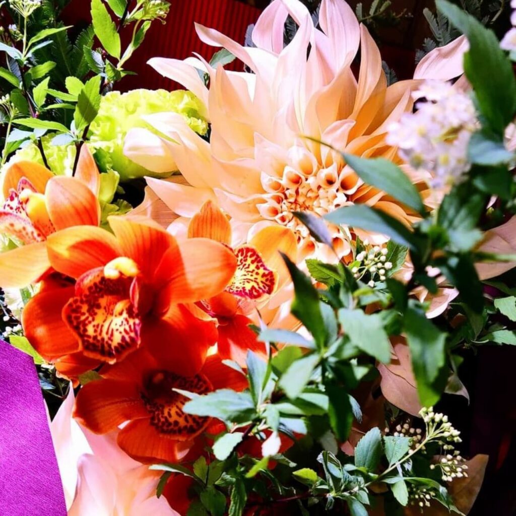 シミズガーデン2022年1月の成人式ブーケ3