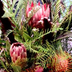 フレッシュからドライになるブーケ&スワッグ