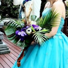 トロピカルウエディングブーケ