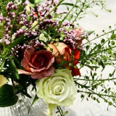 バラのブーケ💐5月のお花の定期便