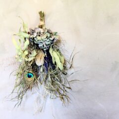 ドライフラワースワッグ