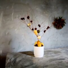 シミズの秋色アレンジメントたち