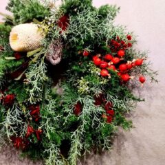 シミズガーデンのクリスマスリース