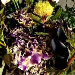 シックなお祝いアレンジメント