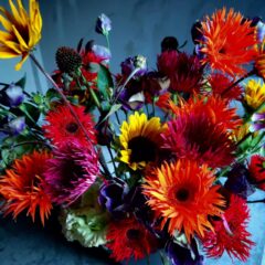 夏のフラワーアレンジメント