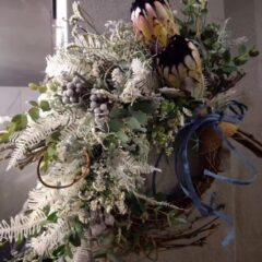 ご新居に飾るフレッシュリース