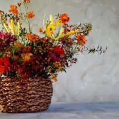 秋色のアレンジメント