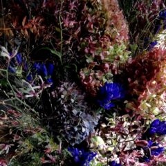 周年お祝いのスタンドフラワー