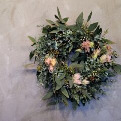 お祝いのフレッシュ＆ドライリース