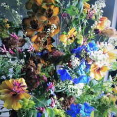 開店祝いのフラワースタンド