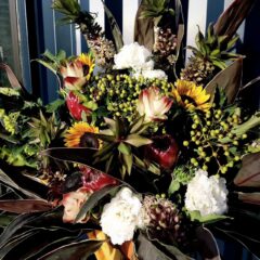 真夏のお祝いスタンド