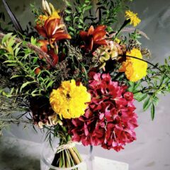 秋色ブーケ