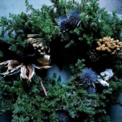 クリスマスのフレッシュリース