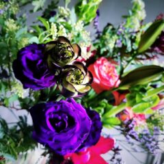 おまかせご注文のお誕生日ブーケ