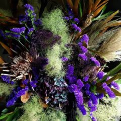 フレッシュ&ドライのミックスフラワースタンド