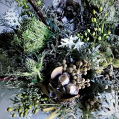 ネイルサロンのお祝いアレンジメント