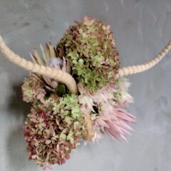 シミズガーデンのフラワーオブジェ