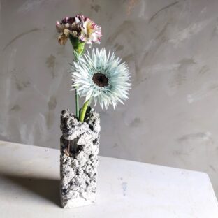 【アトリエお渡し】shimizu garden 母の日 季節のお花+フラワーベースセット