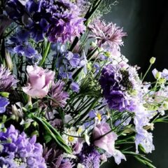 藤色アレンジメント